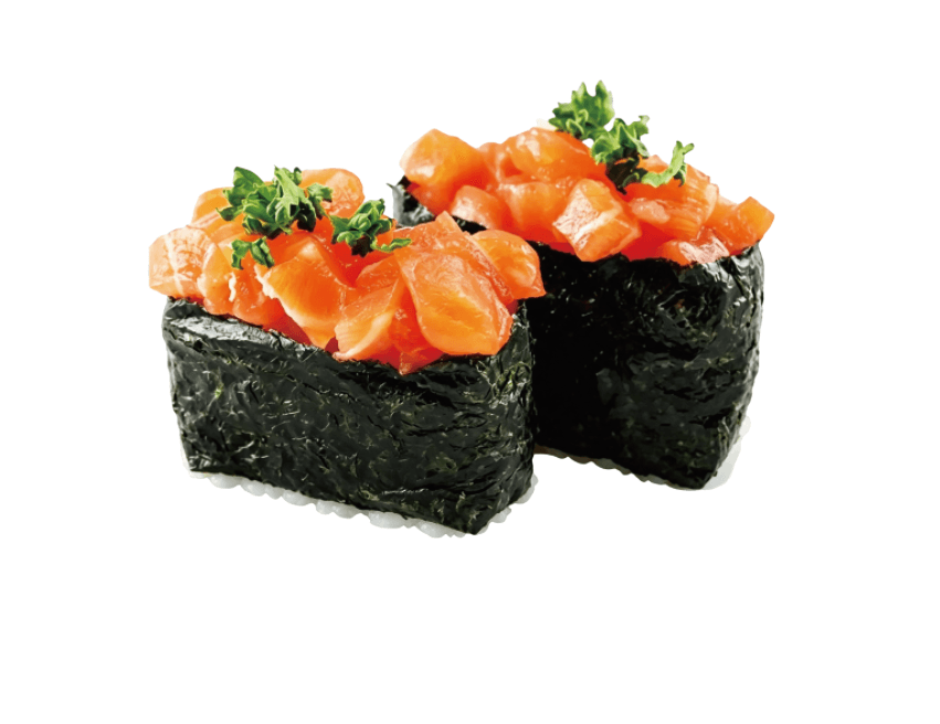 Salmon gunkan
