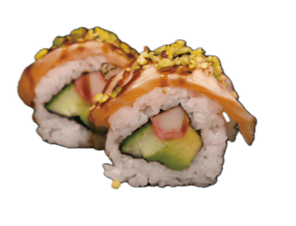 Flamed Salmon maki