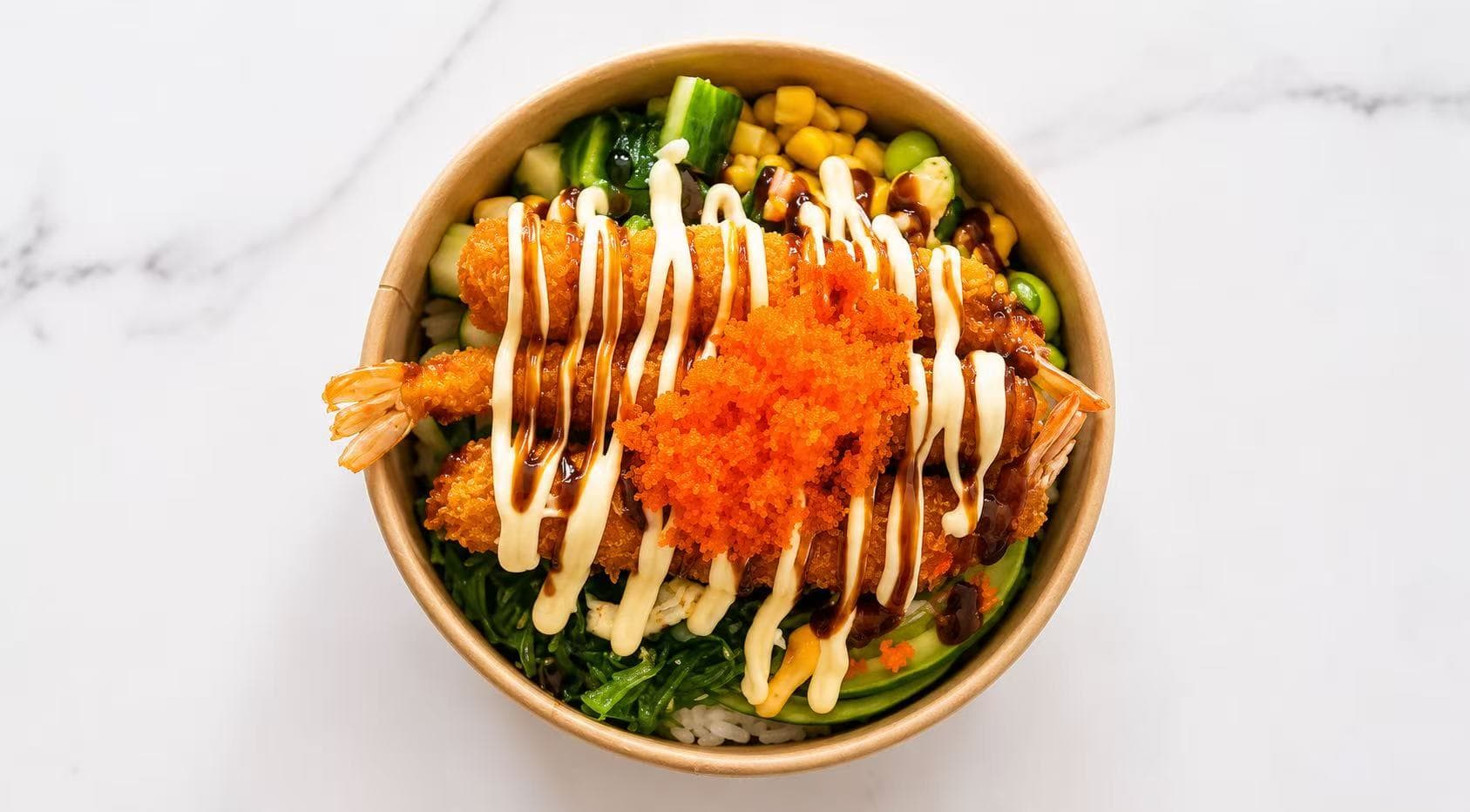 Poke Bowl Ebi Tempura