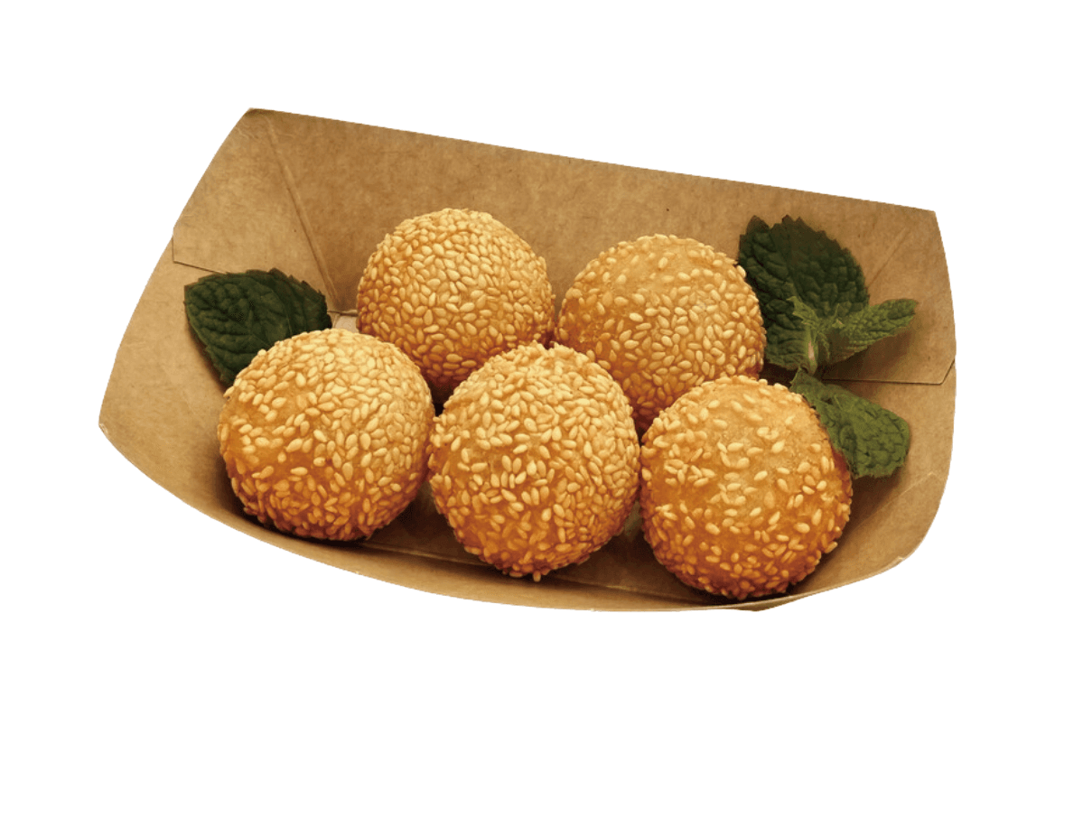Sesamballen (6 stuks)